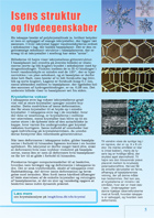 Side 5: Isens struktur
og flydeegenskaber