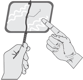 Hænder og trådramme